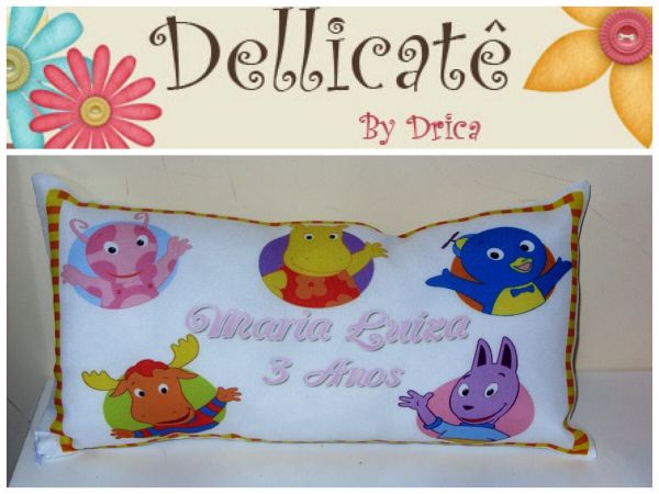 Almofada personalizada Backyardigans 20x40